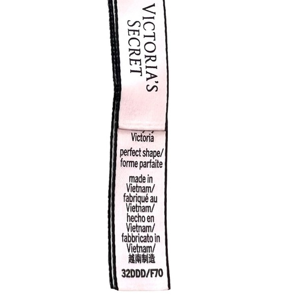 Victoria’s Secret Floral Lavender Lightly Padded Underwire Bra Women’s 32DDD - Picture 9 of 10